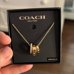 New Coach necklace